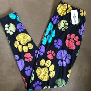 Paw Print Leggings